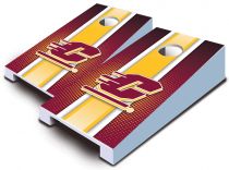 Central Michigan Chippewas Striped Tabletop Set